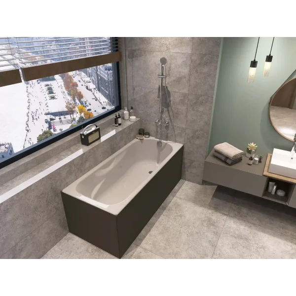 Ванна чугунная Wotte Comfort 1700х750 170х75 см, белый