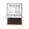 Тумба с раковиной BelBagno Etna ETNA-1000-2C-SO-RW-P 100 Rovere Moro
