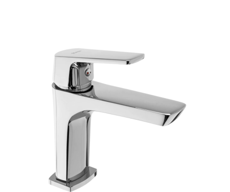 Смеситель для раковины (умывальника) REA RUSEL CHROME хром низкий, REA-B2031