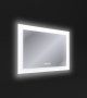Зеркало Cersanit Design Pro KN-LU-LED060*80-p-Os 80*60 с подсветкой и часами