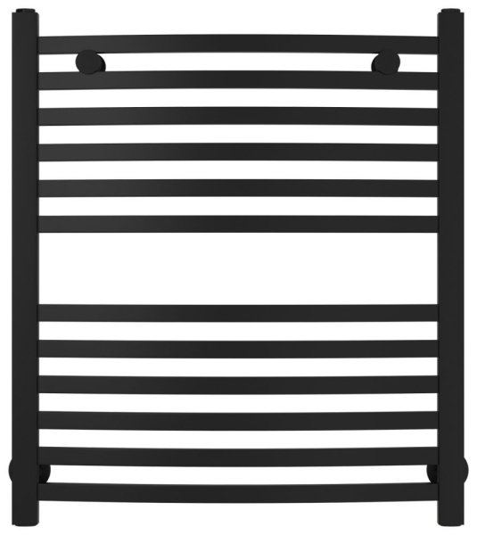 Полотенцесушитель водяной Сунержа Аркус 31-0251-6050 600x500 черный матовый