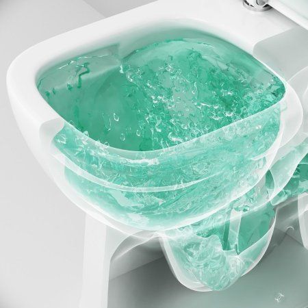 Унитаз-компакт Aquaspin с сиденьем микролифт AM.PM Sunny C85C8601SC