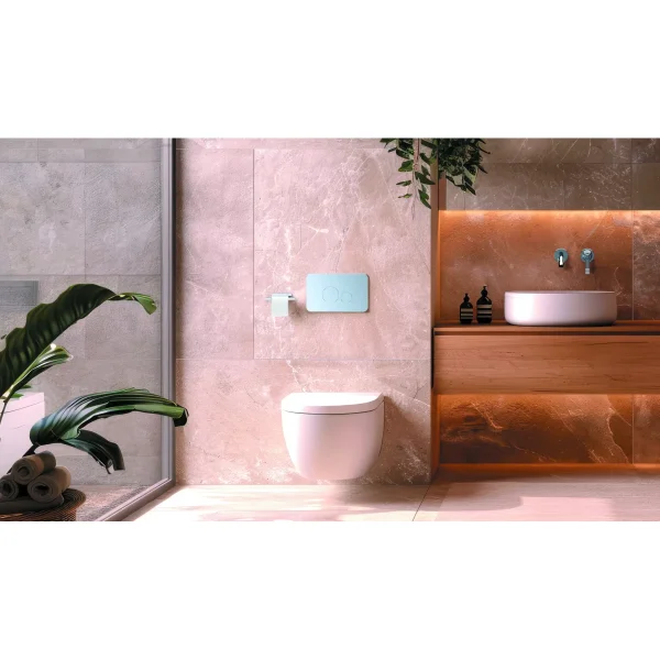 Кнопка смыва Remer RB810CR для инсталляции, хром