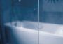 Шторка для ванны10CVS2-100 R блестящ+транспарент  Ravak 10°  хром