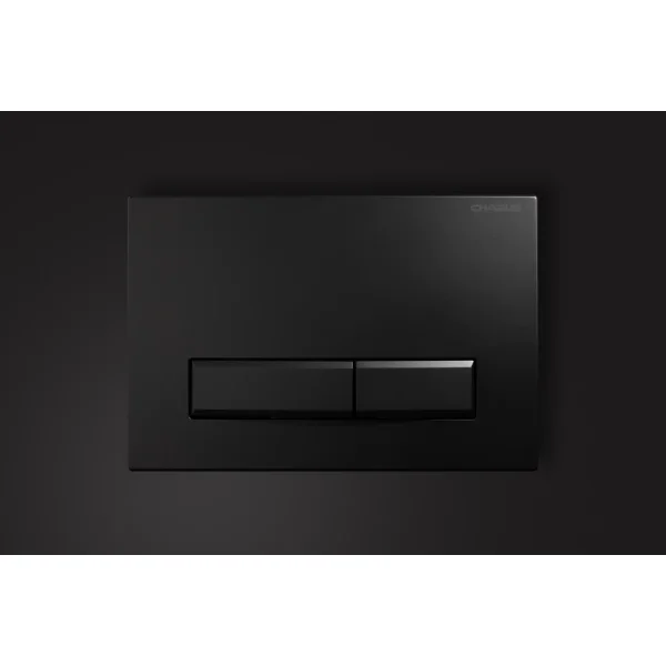 Кнопка смыва Charus Raiden FP.321.DW.01 для инсталляции, черный матовый