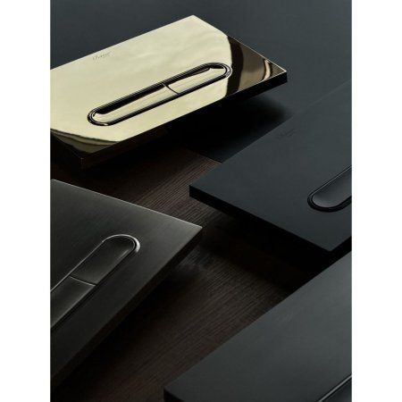 Кнопка смыва Boheme 667-B черный