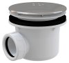 Сифон для поддона AlcaPlast A49K Mat хром матовый