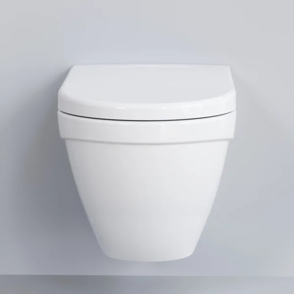 Унитаз подвесной Ambassador Nord 133T20001 безободковый, белый глянец