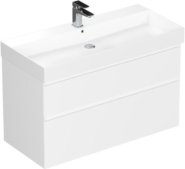 Тумба под раковину Allen Brau Infinity 100 1.210027.WM белый матовый