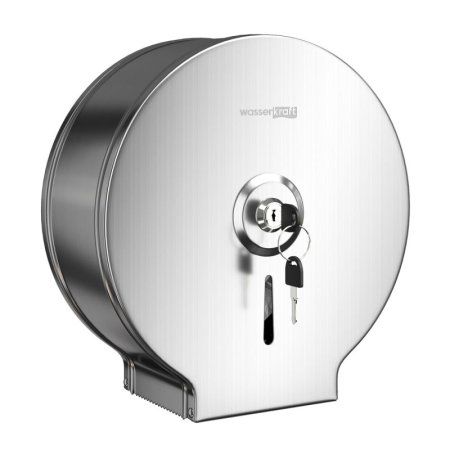 Диспенсер туалетной бумаги WasserKRAFT K-JW10FR02RY5 никель