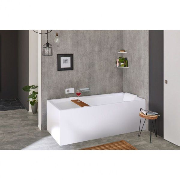 Ванна акриловая Riho Still Square Elite BD1200500000000 180x80 L L-образная панель в комплекте