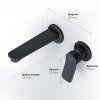 Смеситель Am.Pm X-Joy F85A72622 для раковины, черный TOTAL BLACK