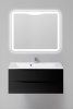Мебель для ванной BelBagno Marino MARINO-1000-2C-SO-NL-P 100 nero lucido