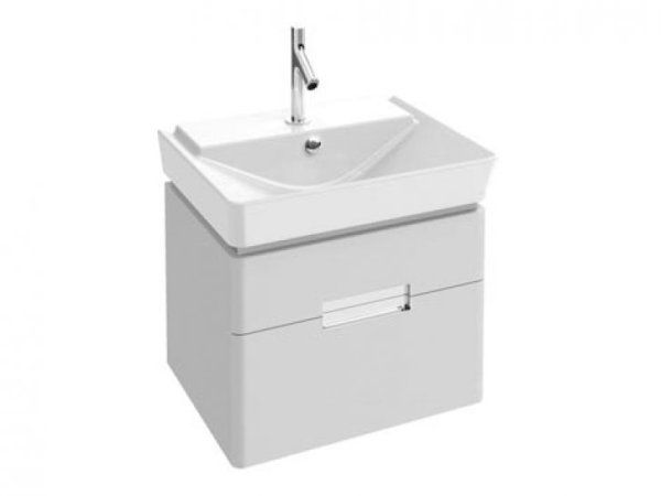 Тумба для комплекта Jacob Delafon Reve EB1134-442 60 см, 2 ящика, серый антрацит