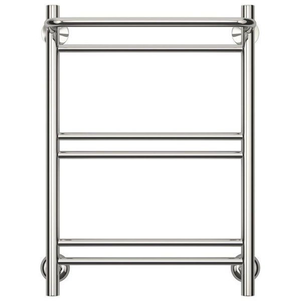 Полотенцесушитель водяной Стилье Версия-Н1 60х40 с полкой, хром