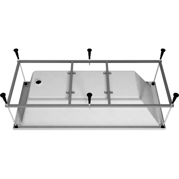 Акриловая ванна Vincea VBT-2G170-FR 170x70 см, белый