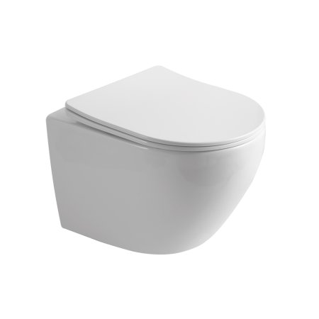 Унитаз подвесной WesnaArt NOVA 204-NOV03, белый