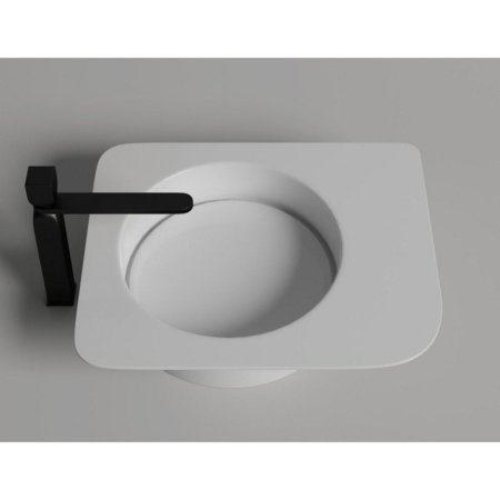 Раковина Salini Ninfea 110521M 54,5x44,7 белый матовый