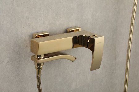 Смеситель для ванны Gappo G3207-3, однорычажный, золото