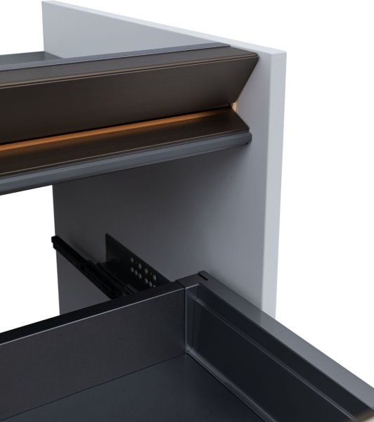 Тумба под раковину Allen Brau Activity 80 1.34012.WM белый матовый/олива браш