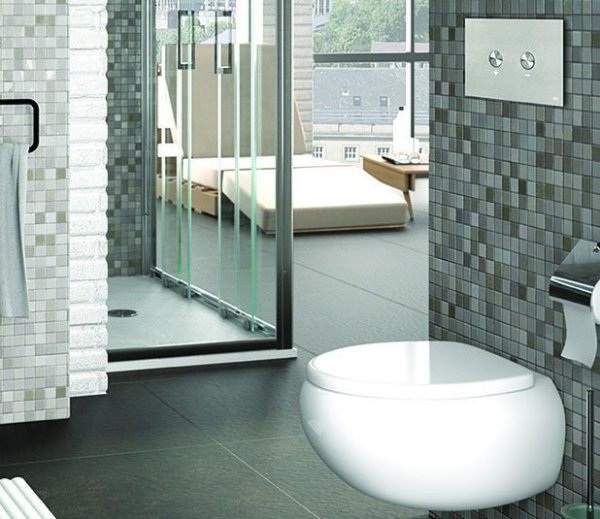 Кнопка смыва Oli Blink 093399 хром матовый