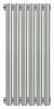 Дизайн-радиатор Сунержа Эстет 500х249 хром (6 секций) водяной