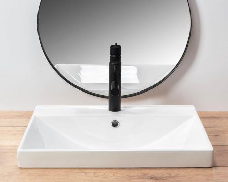 Умывальник (раковина) REA DAISY врезной белый REA-U0875