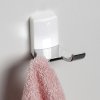 Крючок WasserKRAFT Leine K-5023DW белый, хром
