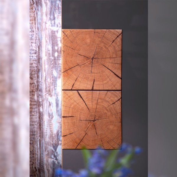 Комплект мебели для ванной Бриклаер Форест 40, дуб золотой/антрацит