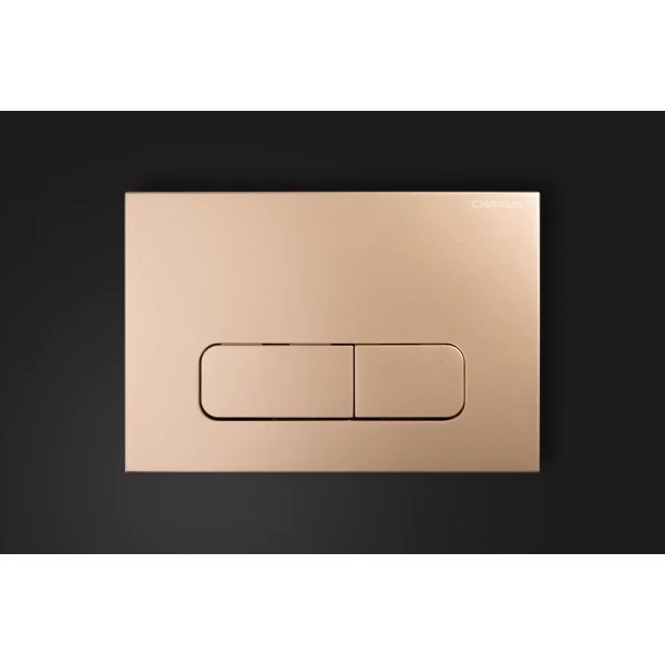 Кнопка смыва Charus Elegia FP.320.51.01 для инсталляции, песочный матовый