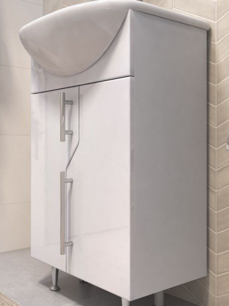 Тумба под раковину VIGO Turin 550-2-0 (Уют) поставляется в разобранном виде (225)