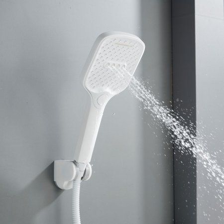 Смеситель для ванны однорычажный  Shevanik S4002C, Белый