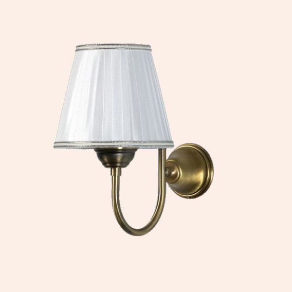 Абажур для светильника Tiffany World TW14-01.54-bi/cr белый/хром