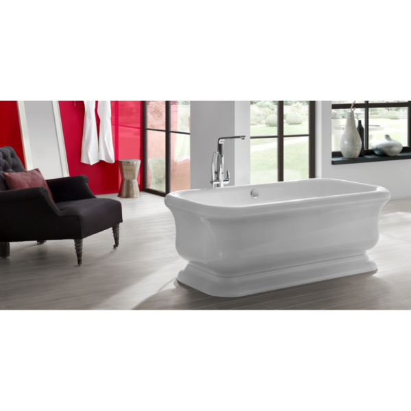 Акриловая ванна Knief Retro 0100-090-06 180x85 отдельностоящая, белый