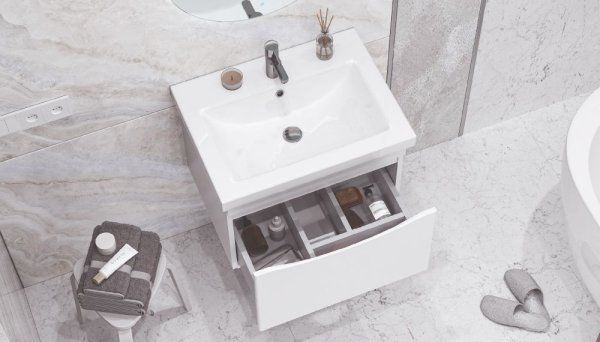 Тумба под раковину Velvex Vizo 60.1Y навесная (tpVIZ.60.1Y-21)