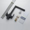 Смеситель для кухни Shevanik S1JR48QLH, Черный