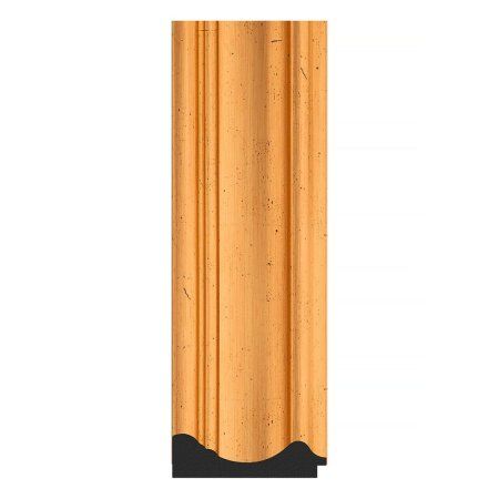 Зеркало Evoform Octagon BY 7206 64x79 травленое золото