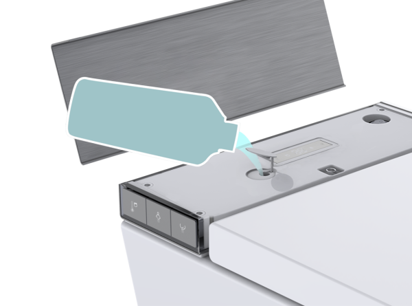 Умный унитаз безободковый с микролифтом Gappo GM2004, белый