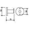 Крючок Keuco Plan 14914 для полотенца