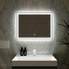 Зеркало SILVER MIRRORS 800*600 открытая подсветка, сенсорный выключатель Norma-Lite (LED-00002595)