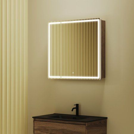 Шкаф-зеркало Sancos Mirror MI80ECH 80 дуб чарльстон