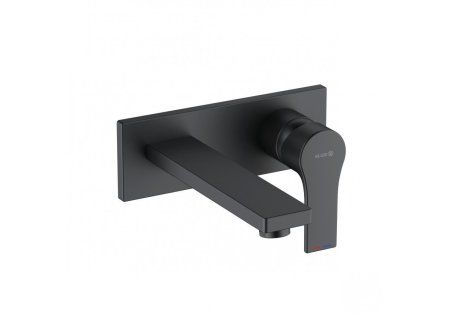 Смеситель для раковины Kludi ZENTA SL 482473965 настенный, черный матовый