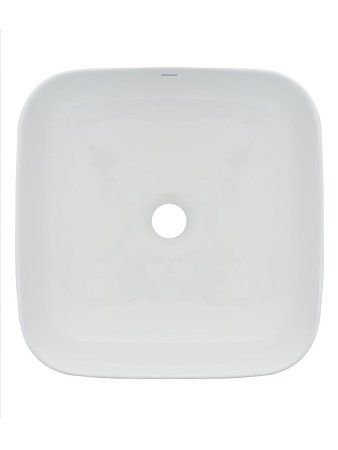 Раковина накладная квадратная AQUAme AQM5011 390x390x130