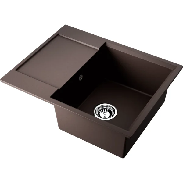 Кухонная мойка Omoikiri Artgranit Daisen 65-ES 4997496 65x51 см, эспрессо