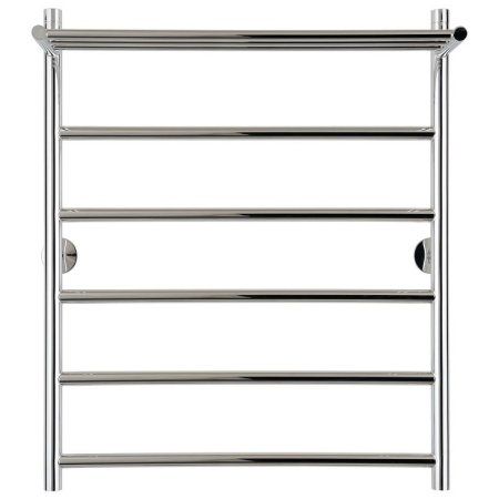 Полотенцесушитель водяной Стилье Универсал-54 80х60 с полкой, хром