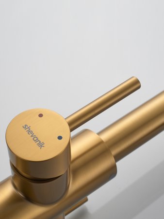 Смеситель для кухни Shevanik S478G, Золотой сатин