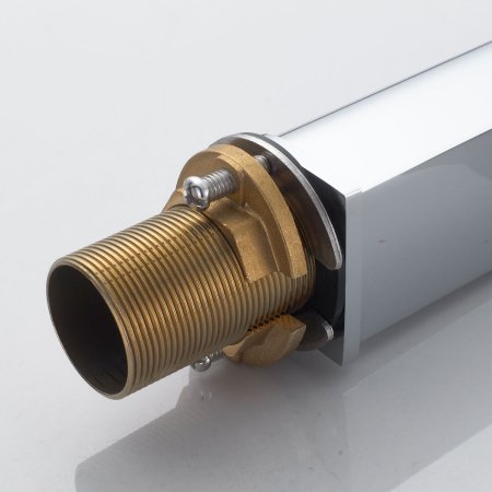 Смеситель для ванны однорычажный с гайкой Shevanik S4501, Хром