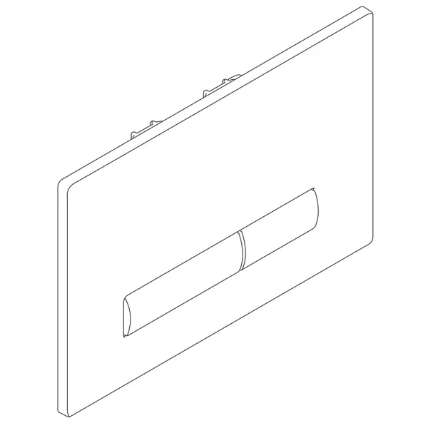 Кнопка смыва BelBagno Genova BB018-GV-BIANCO для инсталляции, белый