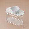 Полка для консоли ArtCeram Flair 4.0 TFA013 05 95 bianco matt
