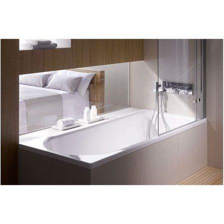 Ванна стальная Bette Ocean 8856-000+AR+PLUS 180x80 перелив сзади